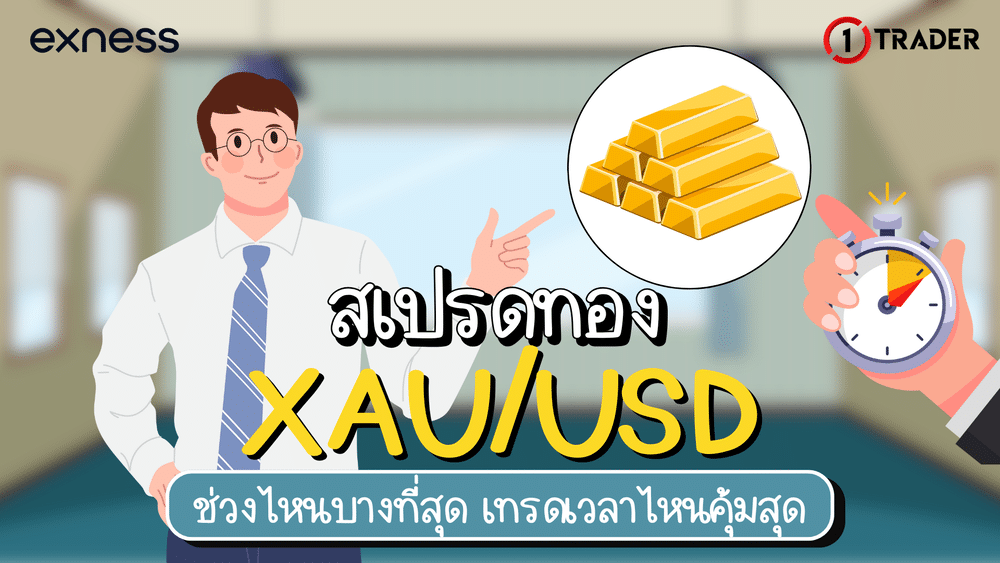Exness สเปรดทอง